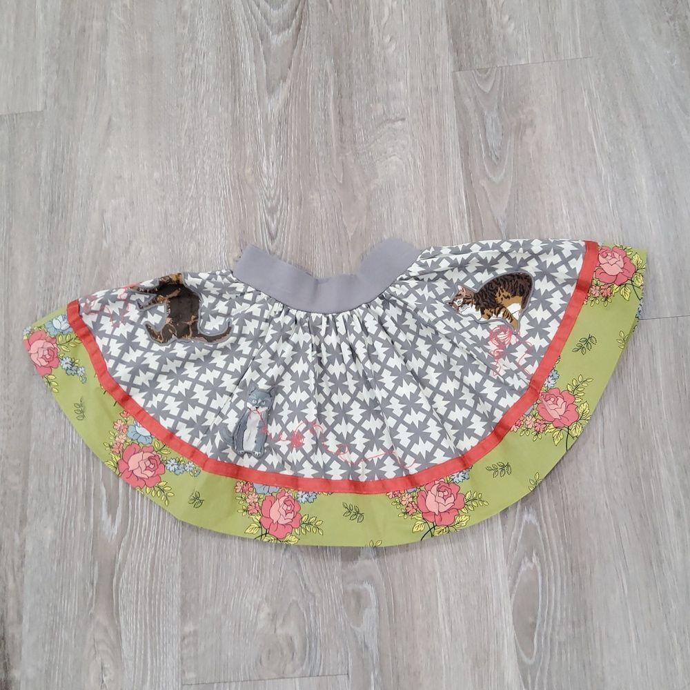 MATILDA JANE Secret Fields Pretty Kitty Cat Skirt Girl's size 2 2T